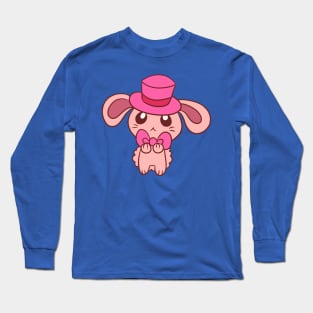 Tophat Bunny Long Sleeve T-Shirt